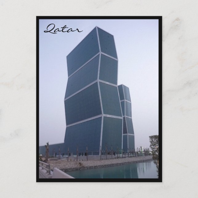 Carte Postale zig zag tours doha (Devant)