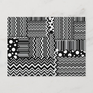 Carte Postale Zig-Zags sauvages