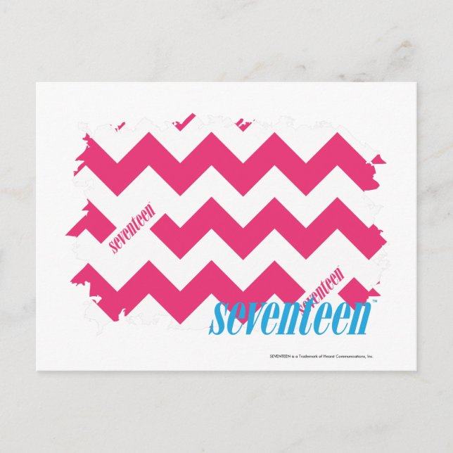Carte Postale ZigZag Magenta 4 (Devant)
