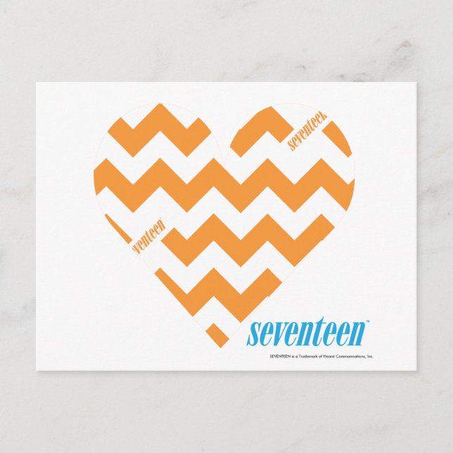 Carte Postale ZigZag Orange 2 (Devant)