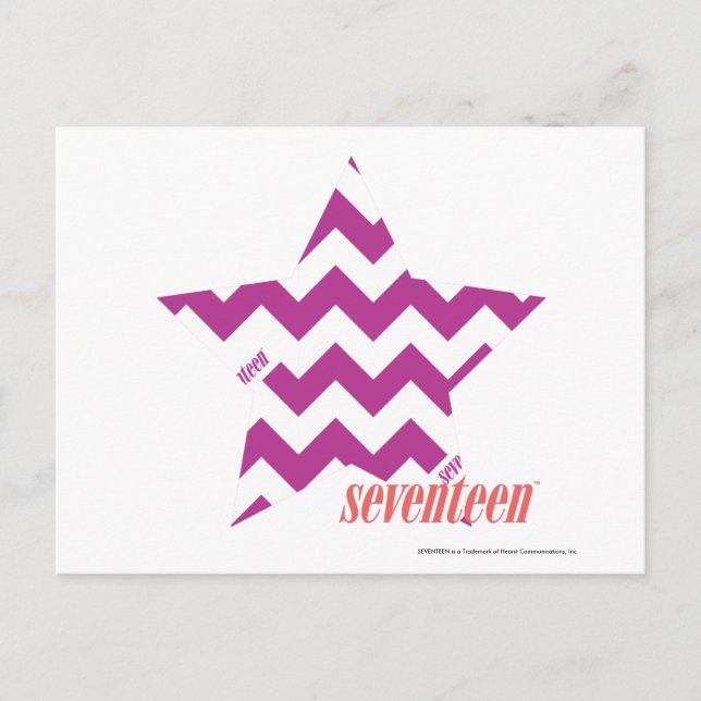 Carte Postale ZigZag Purple 4 (Devant)