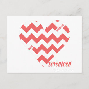 Carte Postale ZigZag rose 3