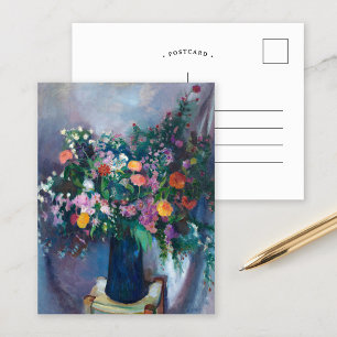 Carte Postale Zinnias et Asters   Arthur Beecher Carles