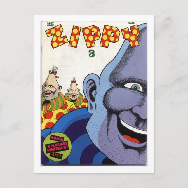 Carte Postale Zippy 3, 1980 (Devant)