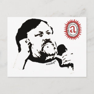 Carte Postale Zizek contemple l'objet petit a : Le T-shirt