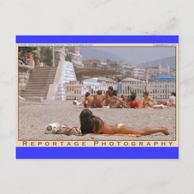 Carte Postale ZNICEGoldBikini (Devant)