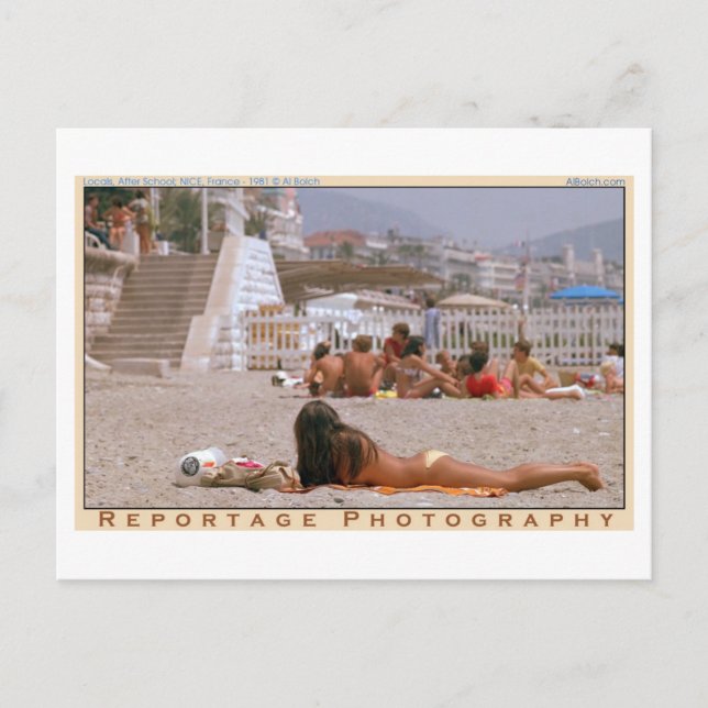 Carte Postale ZNICEGoldBikini (Devant)