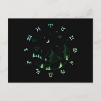 Zodiace Wheel Paysage de montagne