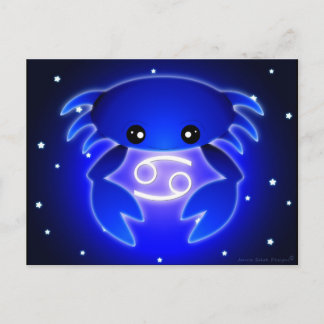 Carte Postale Zodiaque du cancer mou