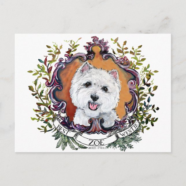 Carte Postale Zoé (Devant)