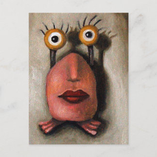 Carte Postale Zoe 1 petit alien