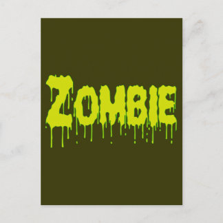 Carte Postale Zombie Drip