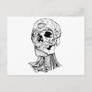 Carte Postale Zombie - Jeffery