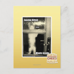 Carte Postale Zombie Kitteh
