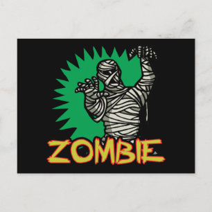 Carte postale Zombie Mummy