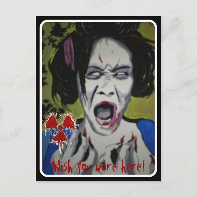 Carte postale 'ZomGeisha' (Devant)