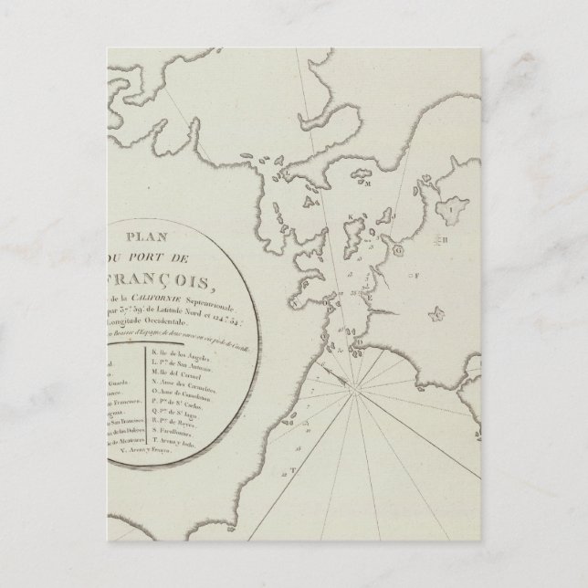 Carte Postale Zone de San Francisco (Devant)