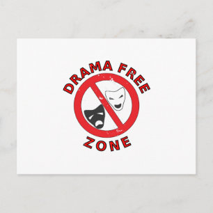 Carte Postale Zone sans drame