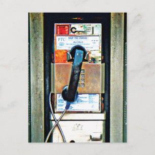 Carte Postale Zone téléphonique