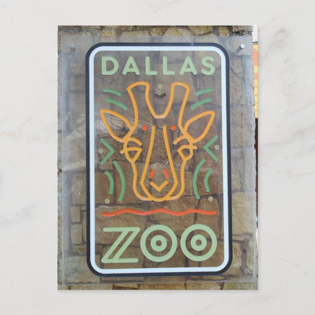 Carte Postale Zoo (Devant)