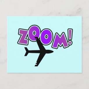 Carte Postale Zoom T-shirts et cadeaux d'avion