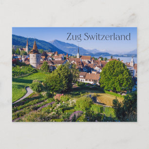 Carte Postale Zoug Suisse