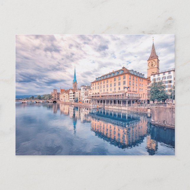 Carte Postale Zurich (Devant)