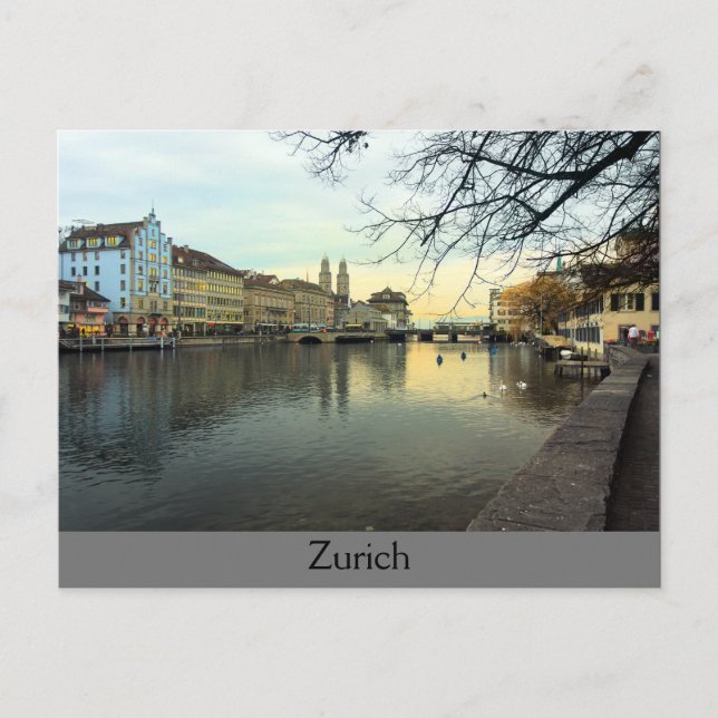 Carte Postale Zurich (Devant)