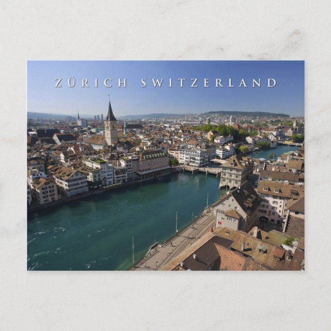 Carte Postale zurich suisse (Devant)