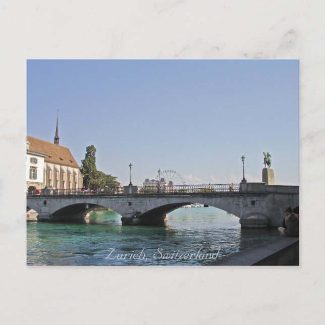 Carte Postale Zurich, Suisse (Devant)