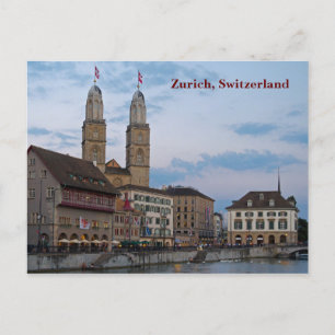 Carte postale Zurich Suisse