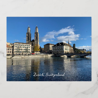 Carte postale Zurich Suisse