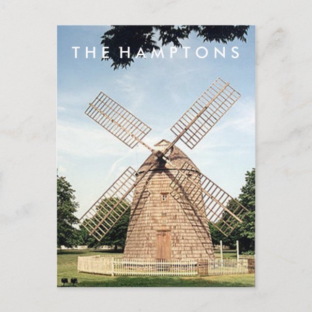 CARTE POSTCARD DU Windmill Hamptons (Devant)