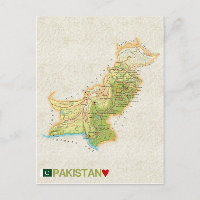 CARTE POSTCARDS ♥ Pakistan (Devant)