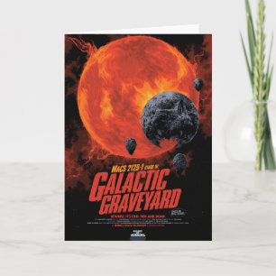 Carte Poster de cimetière galactique, Macs 2129-1.