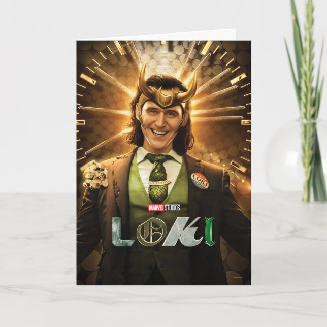 Carte Poster du président Loki TVA (Devant)