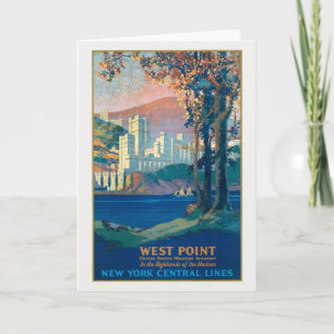 Carte Poster Vintage voyage Pour New York Central Lines