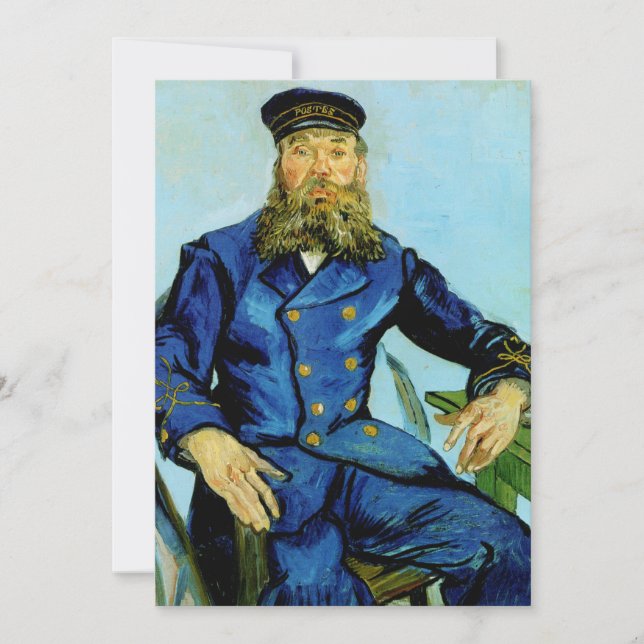 Carte Postman Joseph Roulin | Vincent van Gogh (Devant)