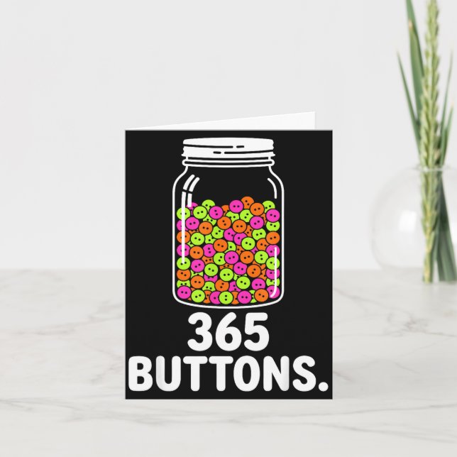 Carte pot de 365 boutons mème reconditionnement objectif (Devant)