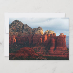 Carte Pot de café nuageux Rock à Sedona Arizona