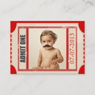 Carte potelée d'invitation d'anniversaire de