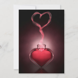 Carte Potion D'Amour Et Parfums Coeurs