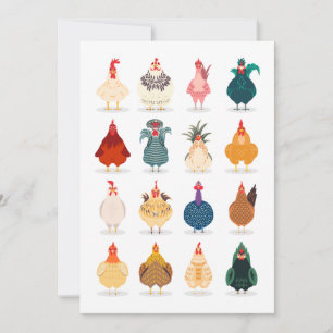 Carte Poulet mou