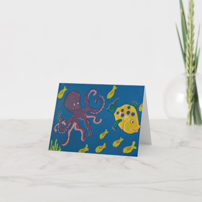 Carte Poulpe et amis (Devant)