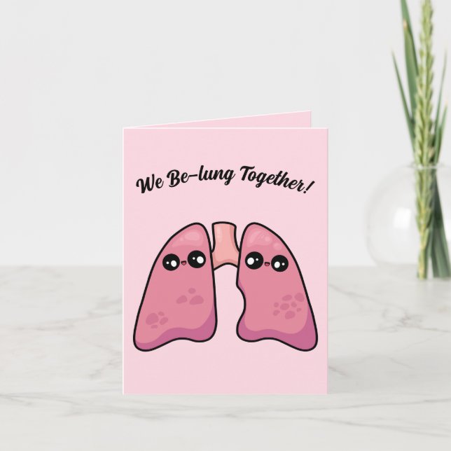 Carte Poumons mignons - Biologie humaine (Devant)