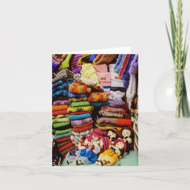 Carte Poupées du marché (Devant)