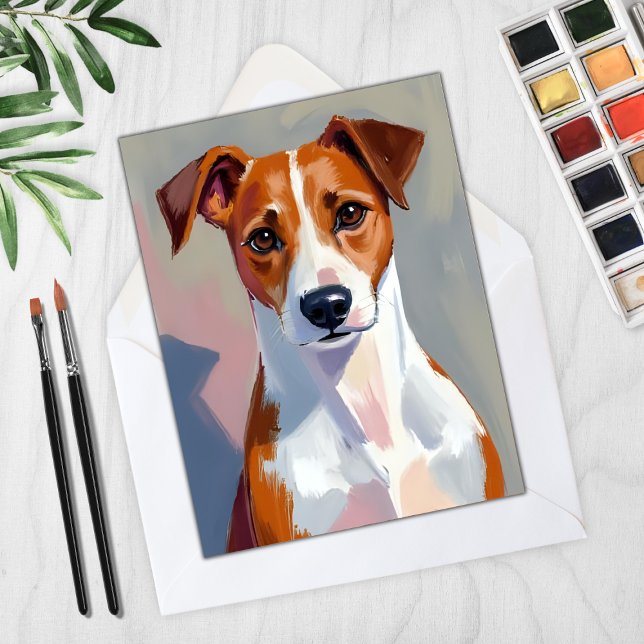 Carte pour animaux de compagnie Jack Russell Terri (Créateur téléchargé)