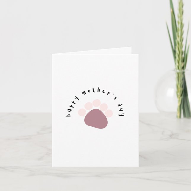 Carte pour la fête de la mère de maman (Devant)