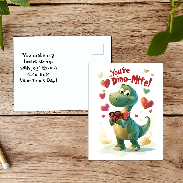 Carte pour la Saint-Valentin de Dino-mite (Créateur téléchargé)