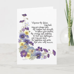 Carte Pour le diplômé